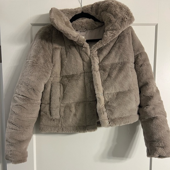 Abercrombie & Fitch Jackets & Blazers - Abercrombie Fur Jacket